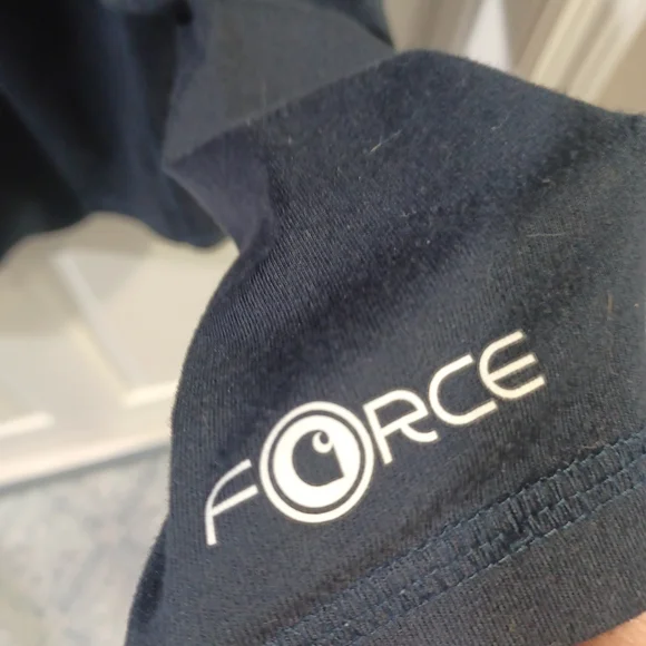 Carhartt Force Relaxed Fit Navy Crew Neck Shirt - Picture 4 of 5